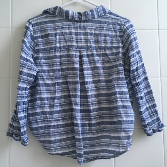 Hollister Striped Wrap Top - Picture 3 of 8